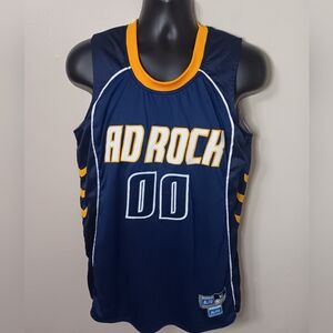 Elite AD Rock Men's Medium Basketball Jersey 90s Hip Hop Rap Reversible Stitched